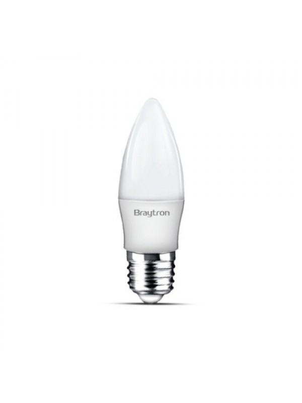Bec LED E27 5W 6500K lumanare Braytron